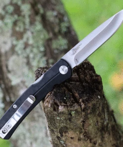 Brand new 👏 CRKT Kith 6433, 2.95" 8Cr13MoV Stainless Steel Satin Plain Blade, Black GRN Handles 👍 5 Brand new 👏 CRKT Kith 6433, 2.95" 8Cr13MoV Stainless Steel Satin Plain Blade, Black GRN Handles 👍 -Automatic Knives shop cr6433 84765.1625676440