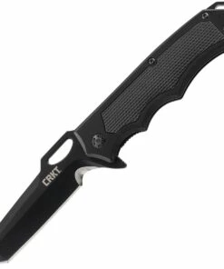 Best reviews of 🧨 CRKT 7050 Septimo, 3.6" 8Cr13MoV Black Combo Blade, Aluminum Handles w/TPR Inserts ✔️