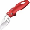 Outlet 🔥 Cold Steel Mini Tuff Lite - Red Griv-Ex (2" 4116 Satin) CS-20MTR 💯