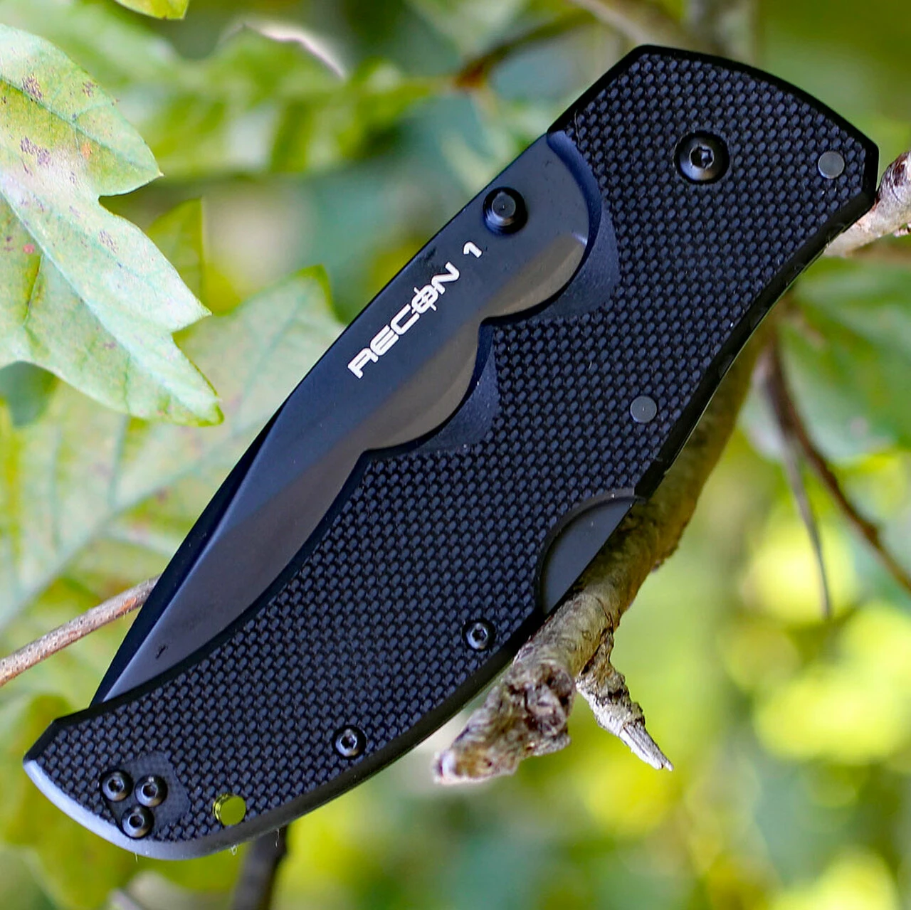 Outlet 🤩 Cold Steel 27BS Recon 1 Spear Point, 4" S35VN Plain Blade, Black G-10 Handle 🔥 3 Outlet 🤩 Cold Steel 27BS Recon 1 Spear Point, 4" S35VN Plain Blade, Black G-10 Handle 🔥 - Image 3