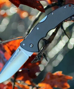 Discount 🤩 Cold Steel 58PS Code 4-Spear Point, 3.5" S35VN Plain Blade, Gray Aluminum Handle 🤩