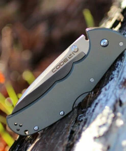 Discount 🤩 Cold Steel 58PS Code 4-Spear Point, 3.5" S35VN Plain Blade, Gray Aluminum Handle 🤩 -Automatic Knives shop cs58ps.3 37829.1566586055