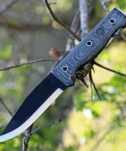 Budget 🤩 Condor CTK246-4.5HC Final Frontier, 4 1/2" 1075 Cabon Steel Black Blade, Micarta Handle 🌟