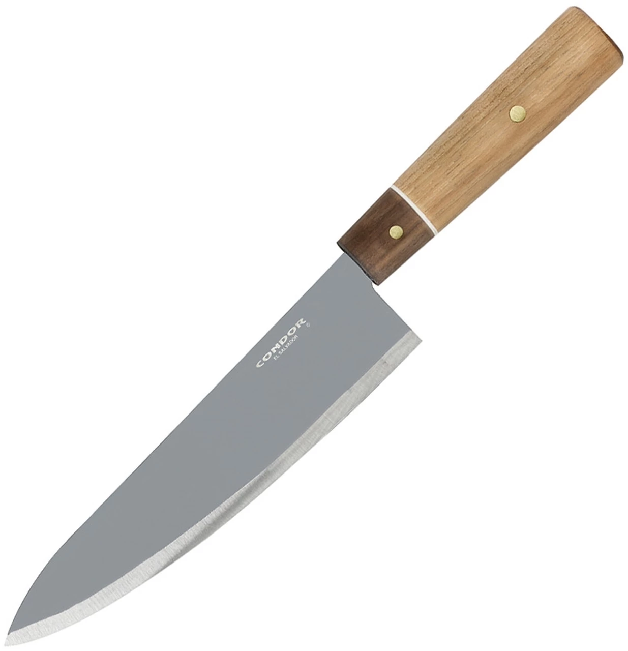 Wholesale β Condor Kondoru Gyuto Knife CTK5002-7.8 , 7.8 in. 1095 High Carbon Steel, Hickory & Walnut Handle π 1 Wholesale β Condor Kondoru Gyuto Knife CTK5002-7.8 , 7.8 in. 1095 High Carbon Steel, Hickory & Walnut Handle π