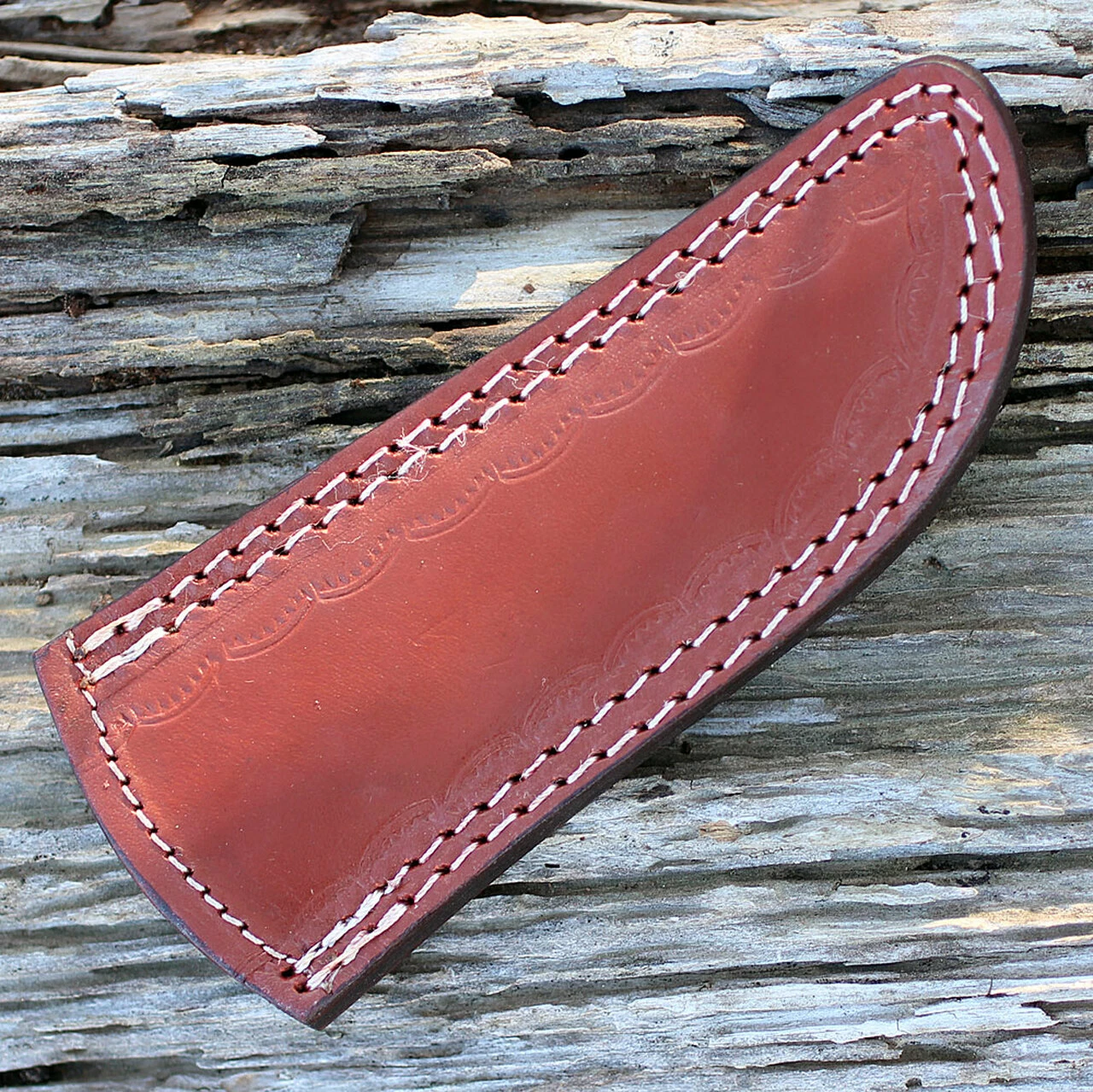 Best Sale ❤️ Damascus Blade Knife Damascus 1072 The Wedge Fixed Blade, 4" Damascus Plain Blade, Black Buffalo Horn Handle 🌟 4 Best Sale ❤️ Damascus Blade Knife Damascus 1072 The Wedge Fixed Blade, 4" Damascus Plain Blade, Black Buffalo Horn Handle 🌟 - Image 4