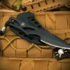Best Sale 🎉 Spartan Blades Enyo Fixed Blade SBBL2BK, 2.7" AUS-8A Black Plain Blade, Black AUS-8A Handle 🌟