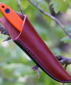 Best deal ⭐ ESEE Knives ESEE-CR2.5-OR Camp-Lore, 6.25" Black Oxide Fixed Blade, 2.5" 1095 Flat Grind Blade, Orange G-10 Handle, Leather Sheath 🧨 -Automatic Knives shop esee cr2.5 or.2 84014.1566585992