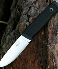 Outlet 🤩 Fallkniven Military Survival Knife - Blk Thermorun (3.8" Lam. CoS Satin) Leather F1LCOS 🎉