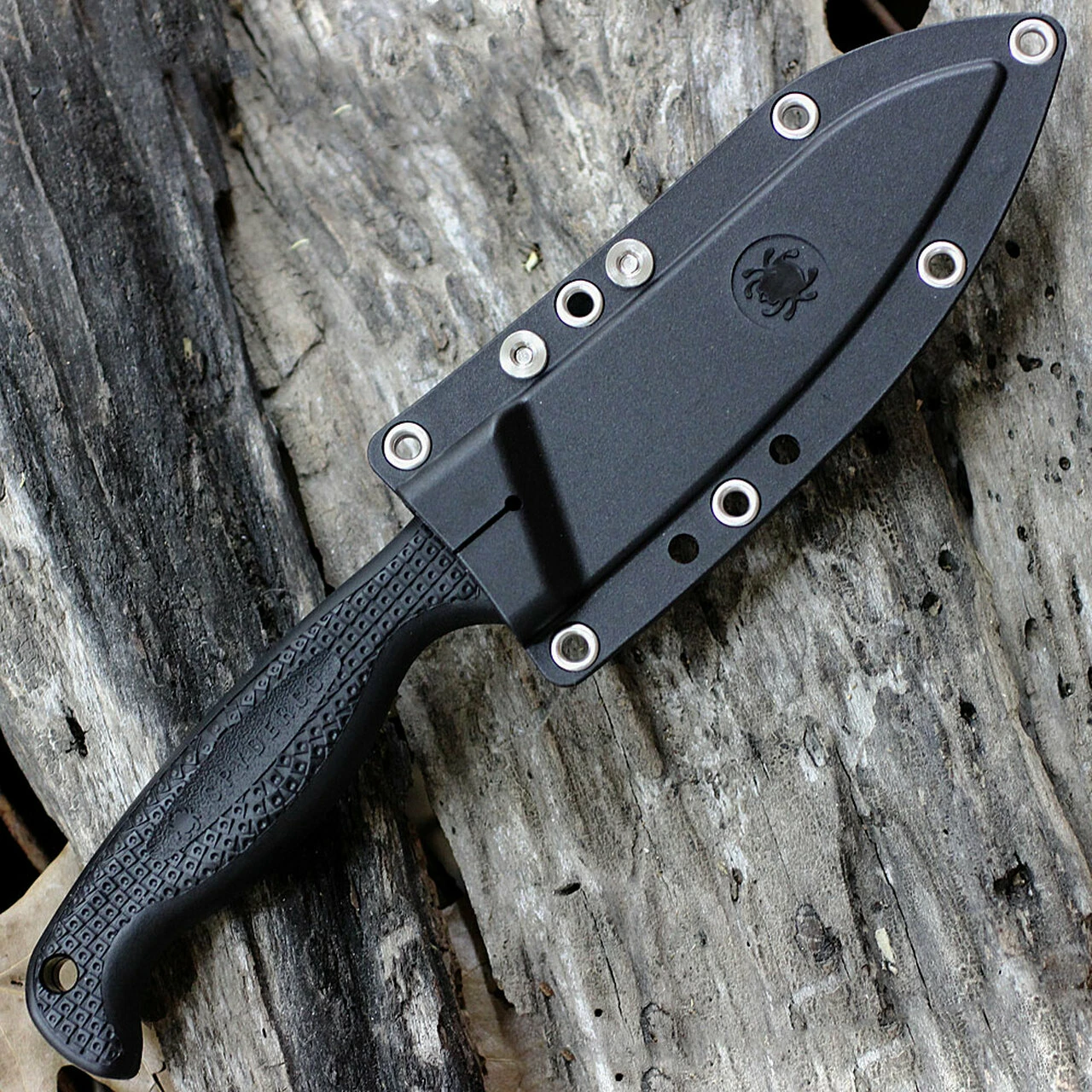 Wholesale 🎉 Spyderco Knives Spyderco Aqua Salt FRN Lightweight FB23PBBK, 4.70" H-1 Black Plain Blade 🔔 2 Wholesale 🎉 Spyderco Knives Spyderco Aqua Salt FRN Lightweight FB23PBBK, 4.70" H-1 Black Plain Blade 🔔 - Image 2