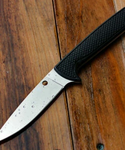 Promo ✨ Spyderco Knives Spyderco Waterway FB43GP, 4.40 in LC200N Plain Blade, G-10 Handle 🔥