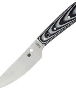 Best deal ⭐ Spyderco Knives Spyderco FB46GP Bow River, 4.4" 8Cr13MoV Plain Trailing Point Blade, Black/Gray G-10 Handles 👏