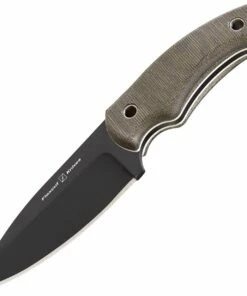Coupon 🛒 Flexcut Hawthorne Nomad, 4" 1095 Steel Blade, OD Green Canvas Micarta W/ White G-10 Liner Handle 🛒