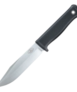 Best Pirce 🔔 Fallkniven S1 Forest Knife - Black Thermorun (5.13" VG10 Satin) Black Zytel FN4K 🔥