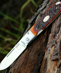 Wholesale 😀 Fallkniven GPjb Gentleman Pocket Knife Jigged Bone, 3.07" Lam.Cos Satin Blade 💯