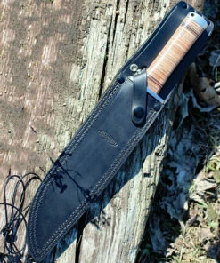 Wholesale ⌛ Fallkniven Thor Northern Light (10" Satin VG10) Stacked Leather - Leather Sheath NL1L 👍 -Automatic Knives shop fnl1l 92948.1566588470
