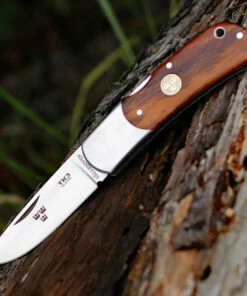 Wholesale 🎁 Fallkniven TK3ic Tre Kronor, 2.75" 3G Steel Plain Blade, Desert Ironwood Handle 👍