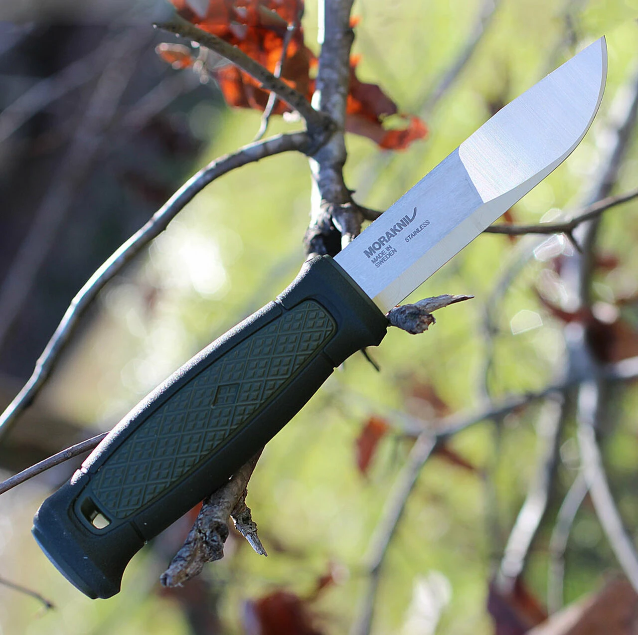 New 💯 Mora Kansbol, 4.3" Stainless Plain Blade, Green TPR Handle 🔔 1 New 💯 Mora Kansbol, 4.3" Stainless Plain Blade, Green TPR Handle 🔔