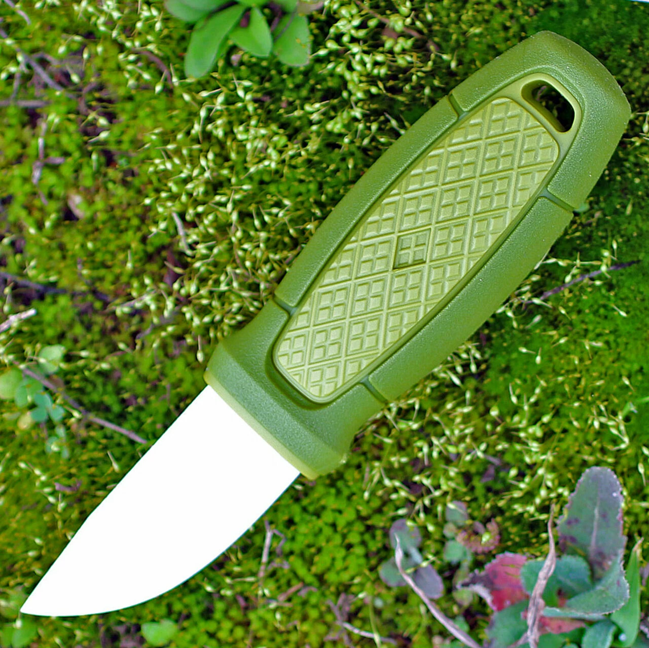 Buy 🛒 Mora Eldris, 4.3" 12C27 Plain Blade, Green Polymer Handle 💯 2 Buy 🛒 Mora Eldris, 4.3" 12C27 Plain Blade, Green Polymer Handle 💯 - Image 2