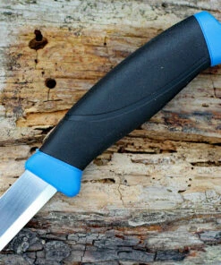 Cheapest 🛒 Morakniv 01859 Utility/Service Knife, 1.75" Stainless Plain Blade, Black/Blue Polypropylene Handle ❤️