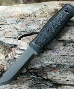 Discount 🤩 MoraKniv Garberg, 4.25" Carbon Steel Black Plain Blade, Black Multi-Mount Sheath 🤩 -Automatic Knives shop ft02095 47554 41763.1566585954