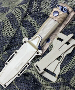 Flash Sale ❤️ Gerber 30001058 Strongarm, 4.8" 420HC Plain Blade, Coyote Tan GFN Handle 🎉 -Automatic Knives shop g30001058.4 27425.1566586010