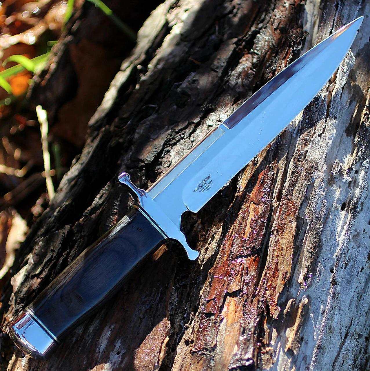 Wholesale 🛒 Gil Hibben Hibben Old West Boot Knife - Pakkawood (6.5" 7Cr13 SS) Blk Leather SheathGH5047 👍 2 Wholesale 🛒 Gil Hibben Hibben Old West Boot Knife - Pakkawood (6.5" 7Cr13 SS) Blk Leather SheathGH5047 👍 - Image 2