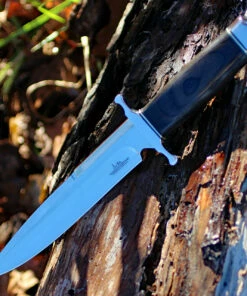 Wholesale 🛒 Gil Hibben Hibben Old West Boot Knife - Pakkawood (6.5" 7Cr13 SS) Blk Leather SheathGH5047 👍