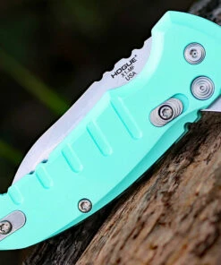 Top 10 🎉 Hogue 24163 X1-Microflip 2.75" CPM-154 Wharncliffe Blade, Aquamarine Aluminum Handle 🤩 -Automatic Knives shop ho24163.4 73633.1566586029