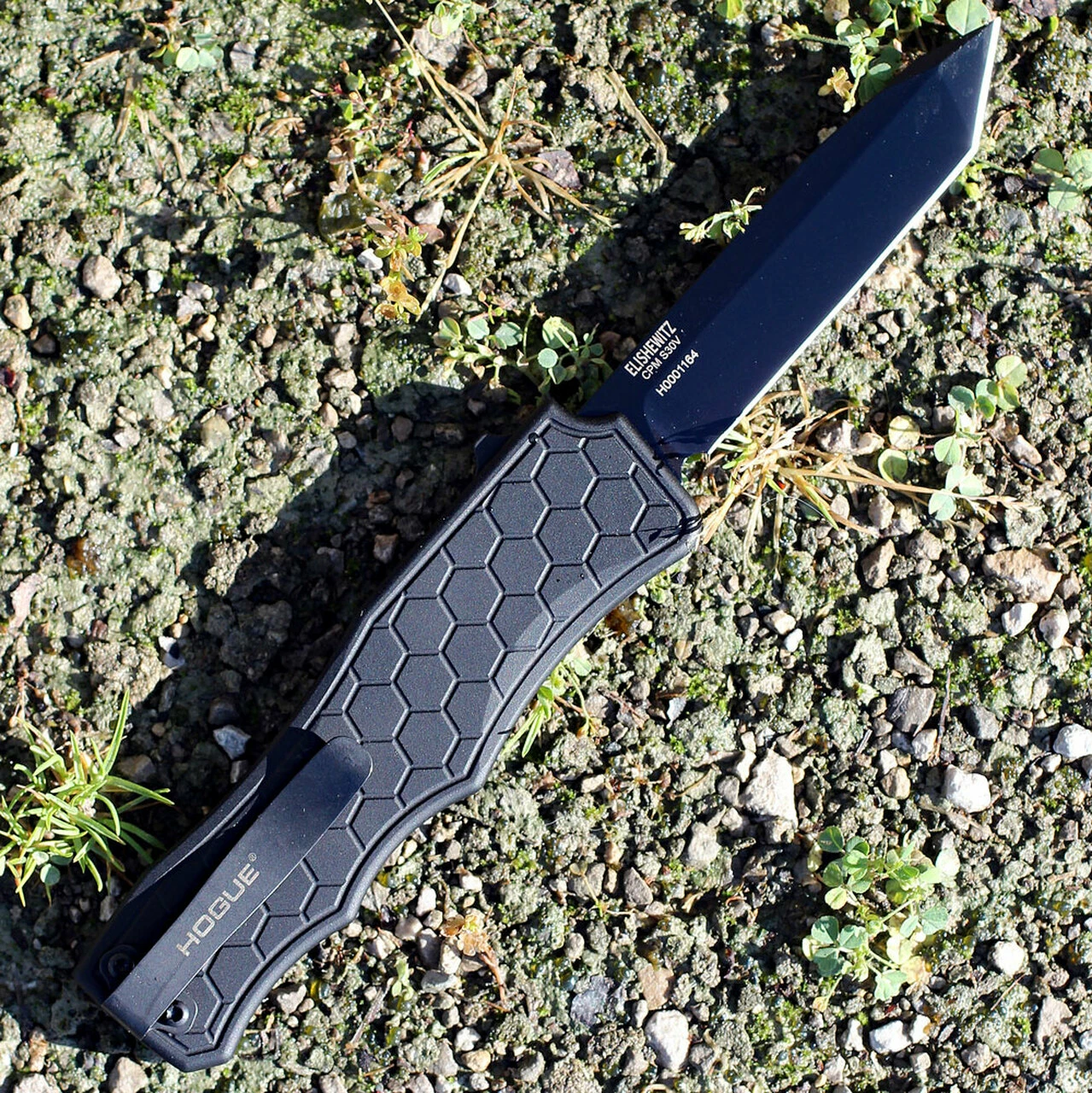 Best Sale โค๏ธ Hogue 34046 Exploit 3.5" Tanto CPM S30V Black PVD Blade, Matte Black Aluminum Handle ๐งจ 2 Best Sale โค๏ธ Hogue 34046 Exploit 3.5" Tanto CPM S30V Black PVD Blade, Matte Black Aluminum Handle ๐งจ - Image 2