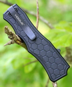 Flash Sale 🛒 Hogue 34056 Exploit, 3.5" OTF Black CPM S30V Blade, Matte Black Aluminum Handle 😍 -Automatic Knives shop ho34056.2 54590.1566586353