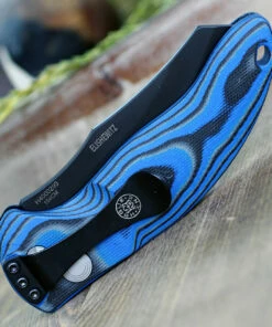 Wholesale ⭐ Hogue 34423 EX-A04 Automatic, 3.5" 154CM Black Wharncliff Blade, Blue Lava G-Mascus G-10 Handle ✨ -Automatic Knives shop ho34423.3 59142.1594151622