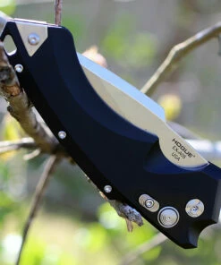 Coupon ✨ Hogue 34510 EX-A05, 4" Folder CPM154 Spear Point Blade Tumbled Finish-Black Aluminum Frame 🧨 -Automatic Knives shop ho34510.4 12526.1566586355