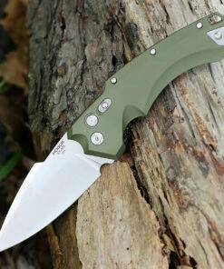 Best reviews of 🔥 Hogue 34511 EX-A05 Folder, 4" CPM154 Spear Point Blade Tumbled Finish, OD Green Aluminum Handle 👏