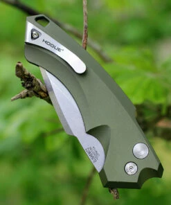 Best reviews of 🔥 Hogue 34511 EX-A05 Folder, 4" CPM154 Spear Point Blade Tumbled Finish, OD Green Aluminum Handle 👏 -Automatic Knives shop ho34511.4 83251.1566586350