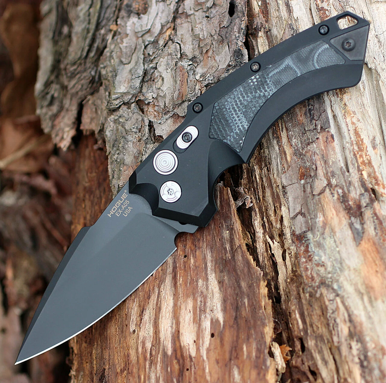 Cheapest 🔥 Hogue 34539 EX-A05, 3.5" 154CM Spear Point Plain Blade, Black G-Mascus/Black G-10 Handle ✨ 1 Cheapest 🔥 Hogue 34539 EX-A05, 3.5" 154CM Spear Point Plain Blade, Black G-Mascus/Black G-10 Handle ✨