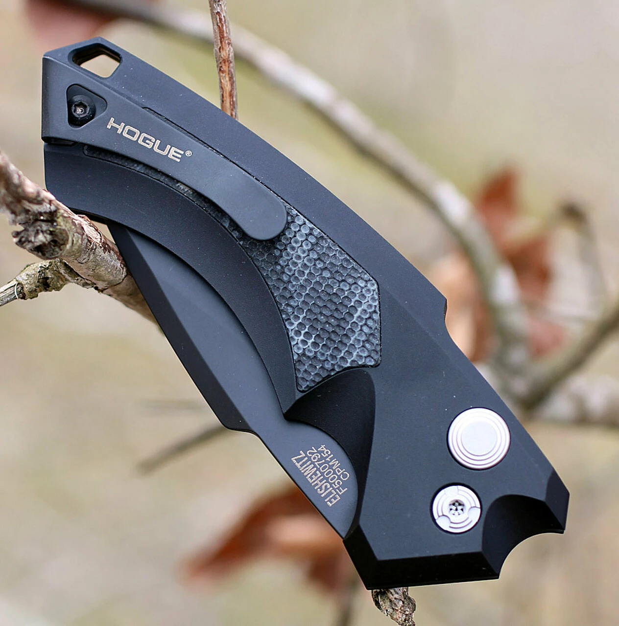 Cheapest 🔥 Hogue 34539 EX-A05, 3.5" 154CM Spear Point Plain Blade, Black G-Mascus/Black G-10 Handle ✨ 3 Cheapest 🔥 Hogue 34539 EX-A05, 3.5" 154CM Spear Point Plain Blade, Black G-Mascus/Black G-10 Handle ✨ - Image 3