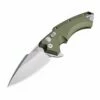 Outlet 🎉 Hogue 34571 X5 Folder, 3.5" CPM154 Plain Blade, OD Green Aluminum Handle 🤩
