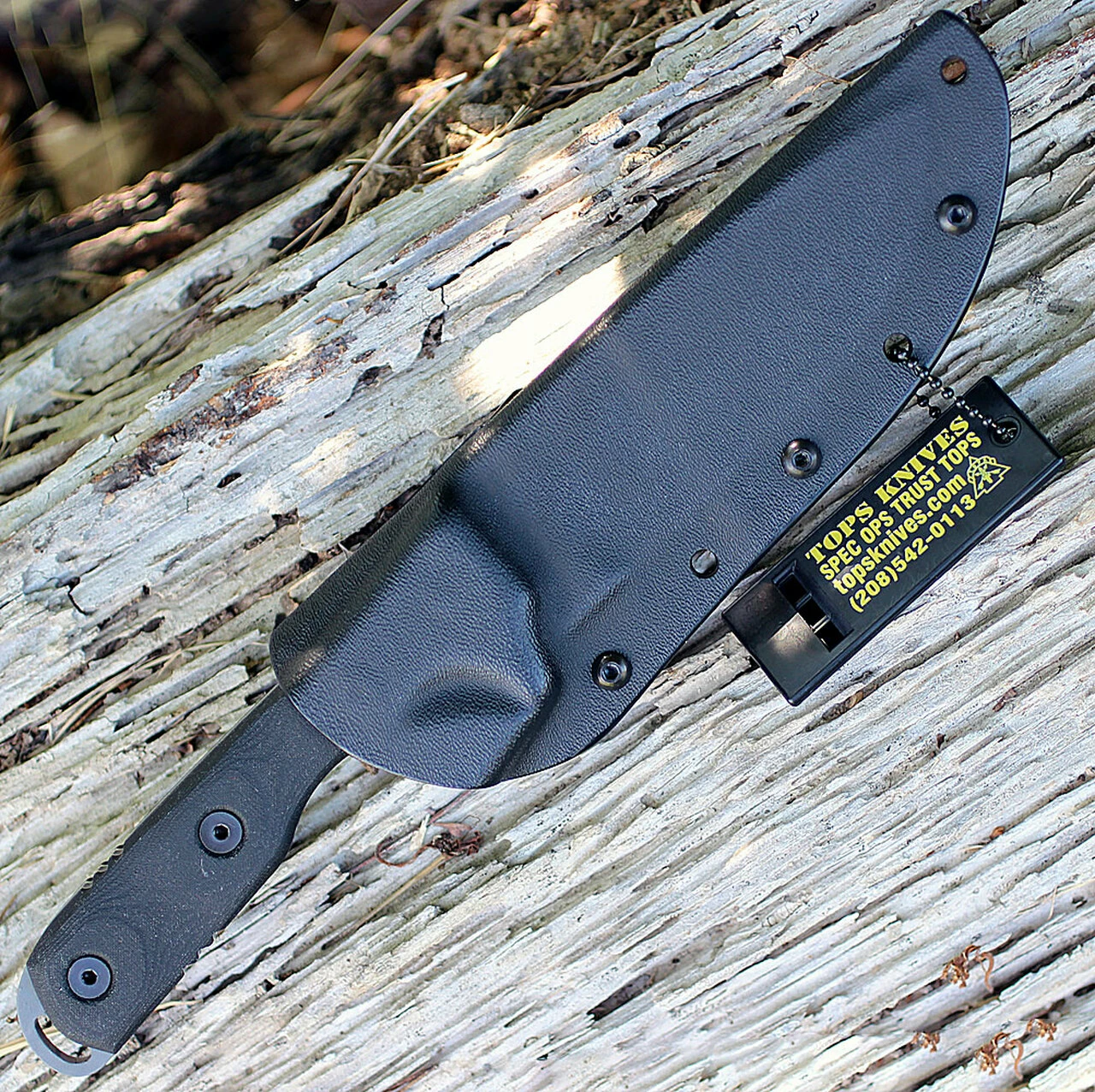 Deals ❤️ Tops Knives TIH-02 IDAHO HUNTER SRE, Black River Wash Blade, Black Micarta Handles 🛒 3 Deals ❤️ Tops Knives TIH-02 IDAHO HUNTER SRE, Black River Wash Blade, Black Micarta Handles 🛒 - Image 3