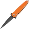 Cheapest 💯 Artisan Cutlery Artisan Hornet ATZ1810P-BOEF, 3.54" D2 Steel Black Blade, Orange G10 Handle 🧨