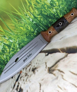 Best Pirce 🎉 Condor Primitive Bush Knife CTK242-8HC, 8" 1075 High Carbon Steel, Linen Micarta Handle 🤩