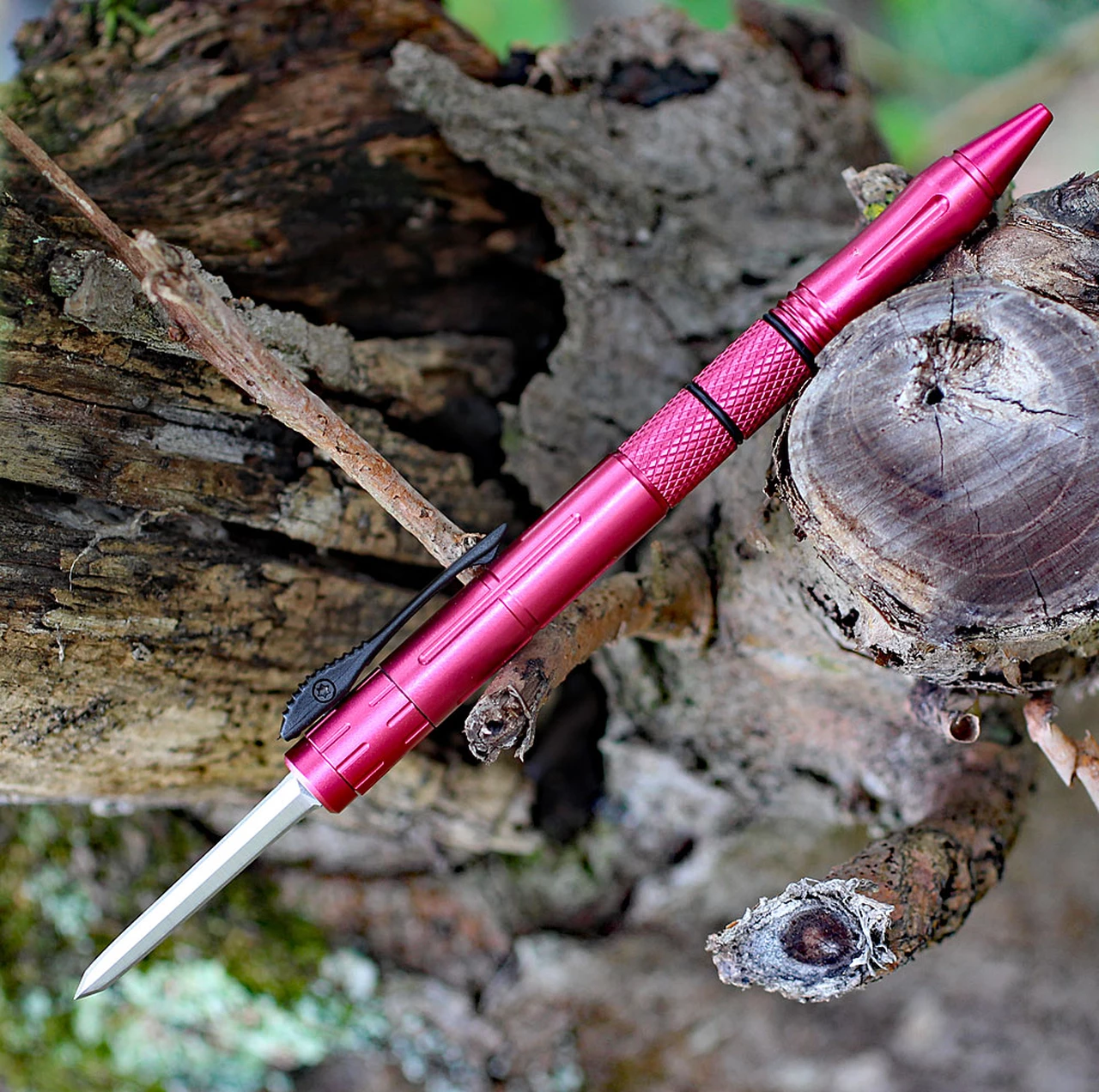 Discount ๐ CobraTec Knives Pink OTF Pen Knife, PKOTFP ๐งจ 2 Discount ๐ CobraTec Knives Pink OTF Pen Knife, PKOTFP ๐งจ - Image 2