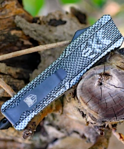 New 🔥 CobraTec Knives LCFCTK-1LTNS Large CTK-1 Carbon Fiber Wrap, 3.75" D2 Steel Tanto Blade, Aluminum Handle ⭐ 6 New 🔥 CobraTec Knives LCFCTK-1LTNS Large CTK-1 Carbon Fiber Wrap, 3.75" D2 Steel Tanto Blade, Aluminum Handle ⭐ -Automatic Knives shop image 21603.1569423794