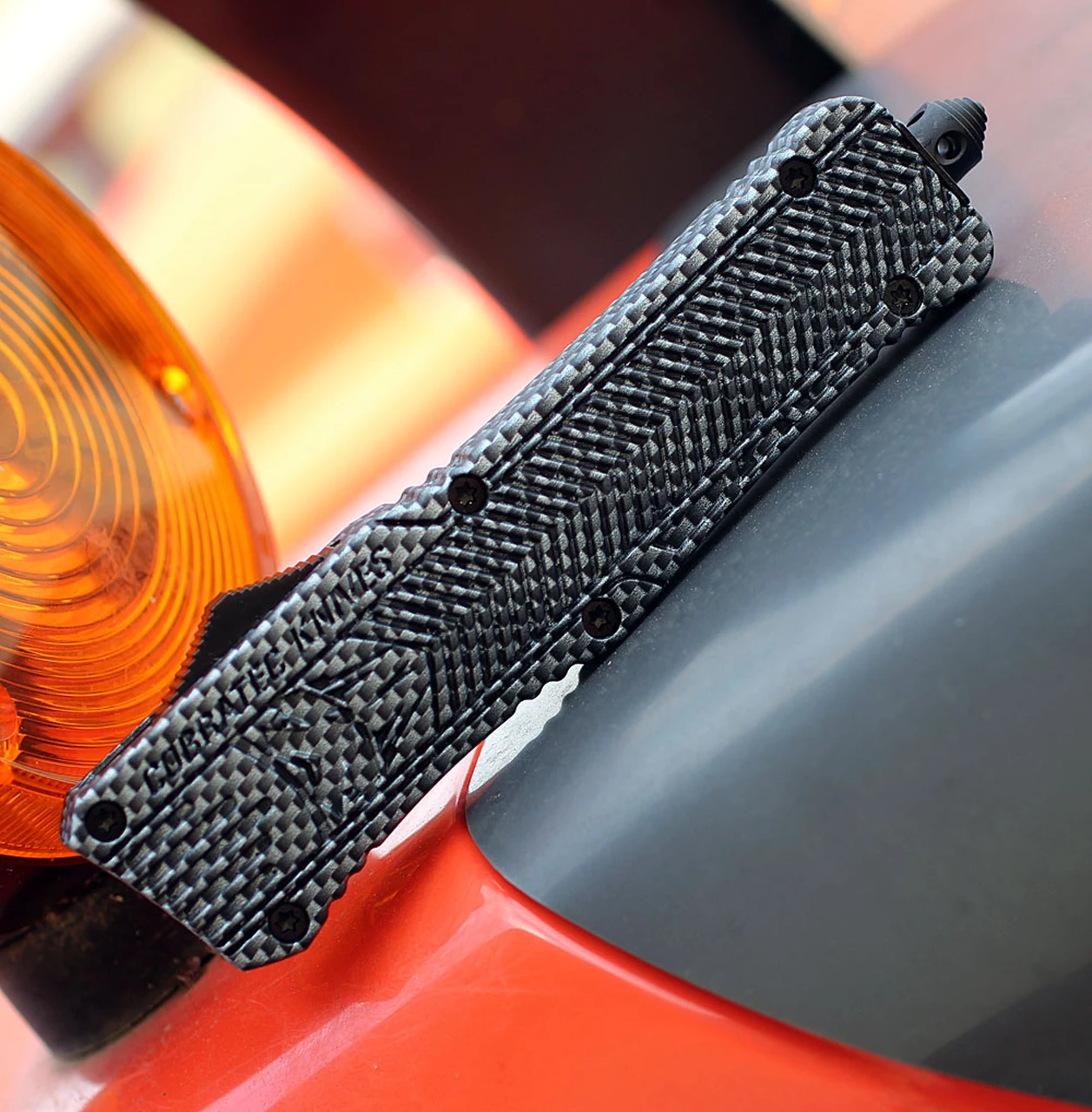 New 🤩 CobraTec Knives LCFCTK-1LDAGNS Large CTK-1 Carbon Fiber Wrap, 3.75" D2 Steel Dagger Blade, Aluminum Handle 🎉 4 New 🤩 CobraTec Knives LCFCTK-1LDAGNS Large CTK-1 Carbon Fiber Wrap, 3.75" D2 Steel Dagger Blade, Aluminum Handle 🎉 - Image 4