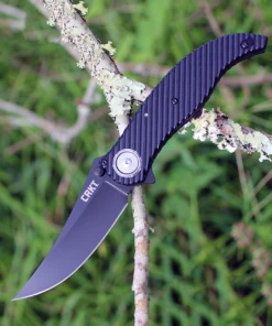 Budget ❤️ CRKT 2640 CLEVER GIRL FOLDER, 4.08" D2 Steel Black Plain Blade, G10 Handle 🧨