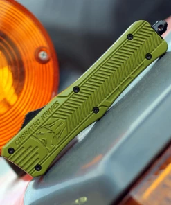 Deals 😀 CobraTec Knives MODCTK-1MWNS Medium CTK-1 OD-Green, 3.0" D2 Steel Wharncliffe Blade, Aluminum Handle ✔️ -Automatic Knives shop image 49255.1569427535