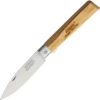 Best Sale 🎉 MAM2036L Linerlock Drop Point, 3" Stainless Steel Satin Blade, Olive Wood Handle ✨
