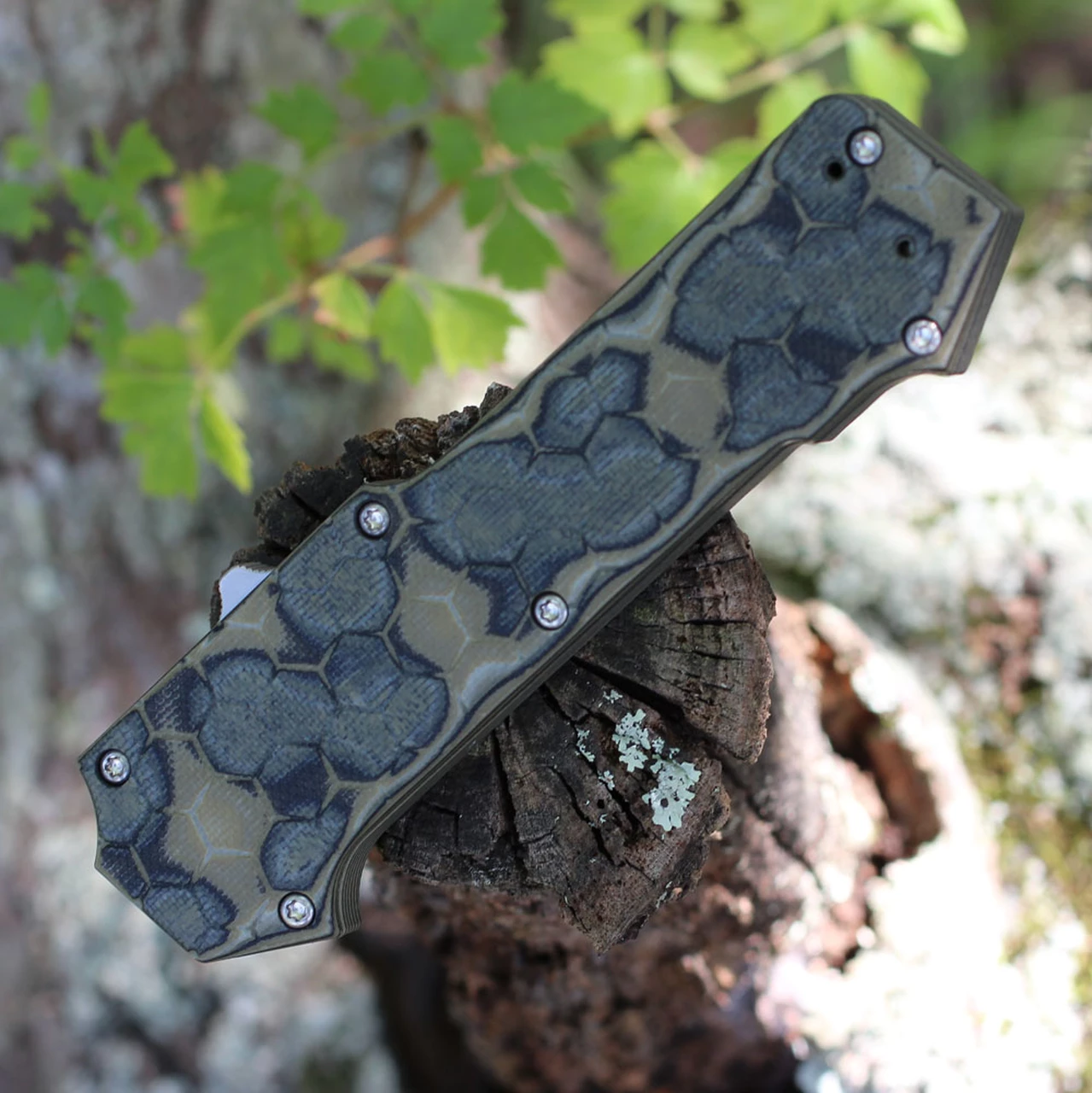 Best Sale ✔️ Hogue Compound 34038, 3.5" CPM S30V Clip Point Tumbled Blade, G-Mascus Green G-10 Handle 👍 3 Best Sale ✔️ Hogue Compound 34038, 3.5" CPM S30V Clip Point Tumbled Blade, G-Mascus Green G-10 Handle 👍 - Image 3