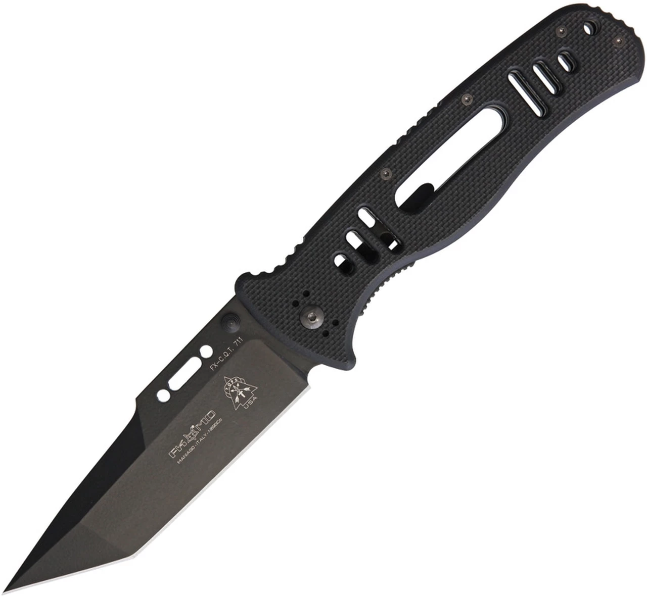 Best Pirce ✨ TOPS Knives CQTM711 Magnum Tanto Linerlock, 4.3" N690Co Black Blade, Black 3D G10 Handle 😍 1 Best Pirce ✨ TOPS Knives CQTM711 Magnum Tanto Linerlock, 4.3" N690Co Black Blade, Black 3D G10 Handle 😍