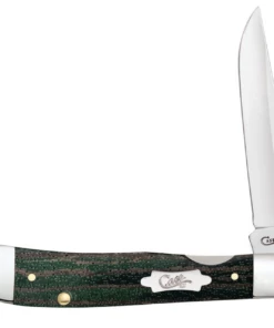 Wholesale 🤩 Case 70520 Kickstart Trapperlock A/O Green Zebra Wood w/Pocket Clip 😀