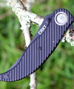 Budget ❤️ CRKT 2640 CLEVER GIRL FOLDER, 4.08" D2 Steel Black Plain Blade, G10 Handle 🧨 -Automatic Knives shop image 63734.1572615394